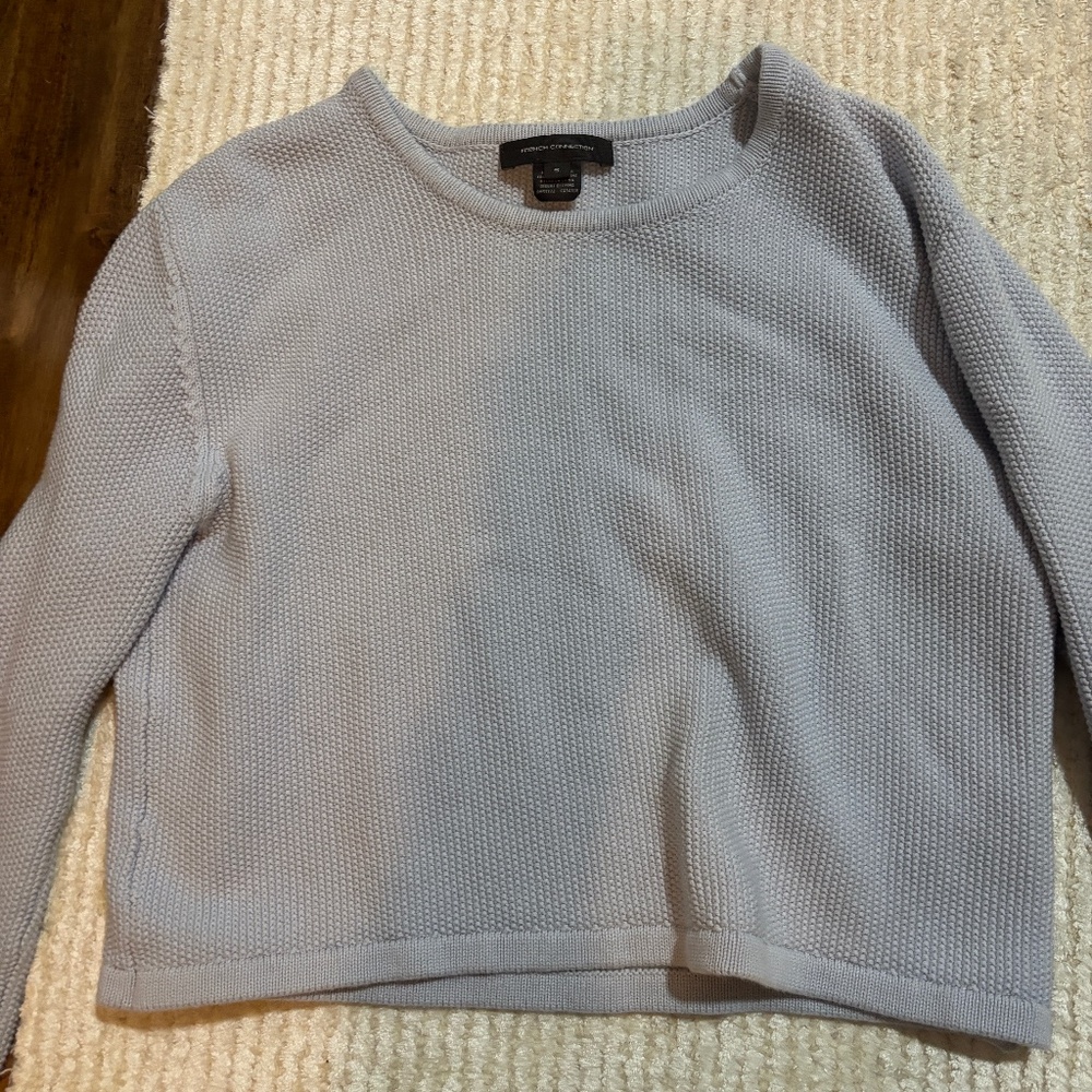 French Connection blue sweater